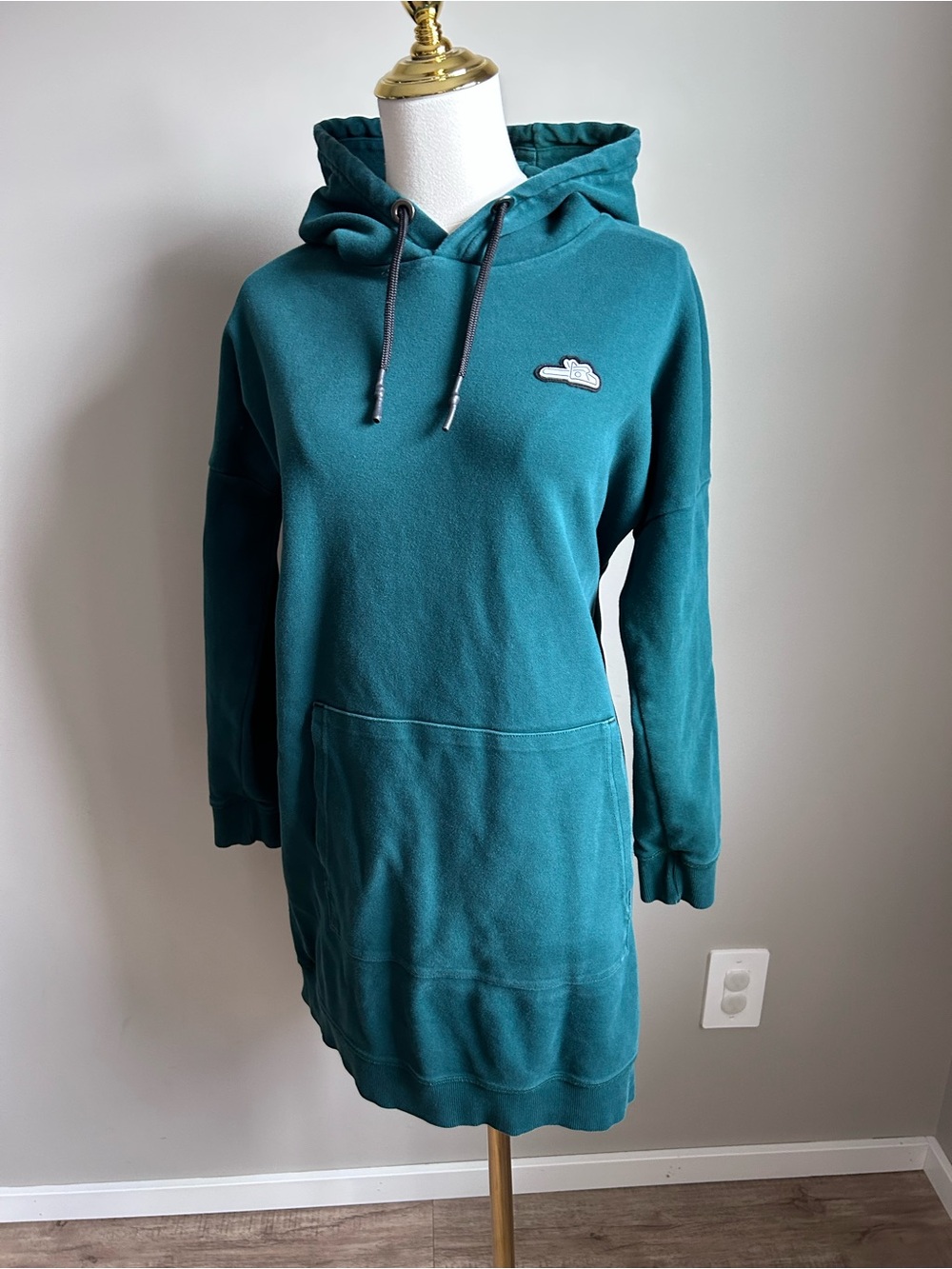 Stihl hoodie dress green Womens Hooded Sweatshirt Dress workwear country Germany